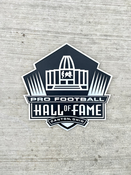 Pro Football Hall of Fame Wall 3D Sign – Yurko Sports