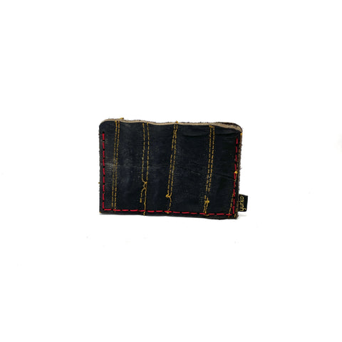 Slide-In Baseball Glove Wallet : Black Webbing