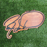 Barry Larkin Signature Wall Wood Sign : 2 Color Options
