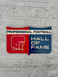 Retro Pro Football Hall of Fame Wall Sign